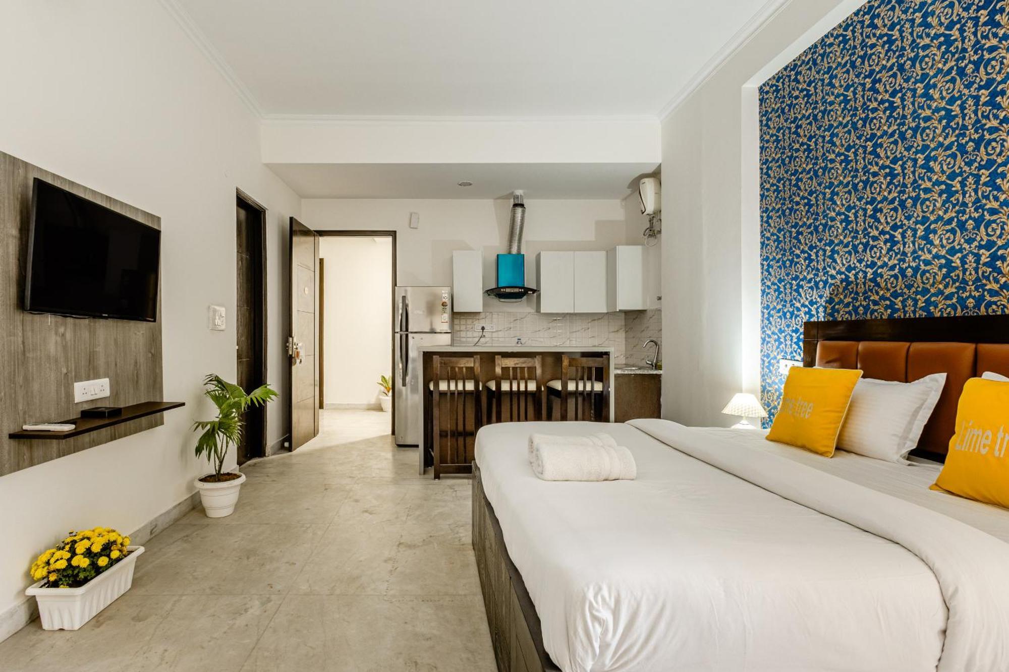 Lime Tree Service Apartment Golf Course Road, Gurgaon Exterior photo