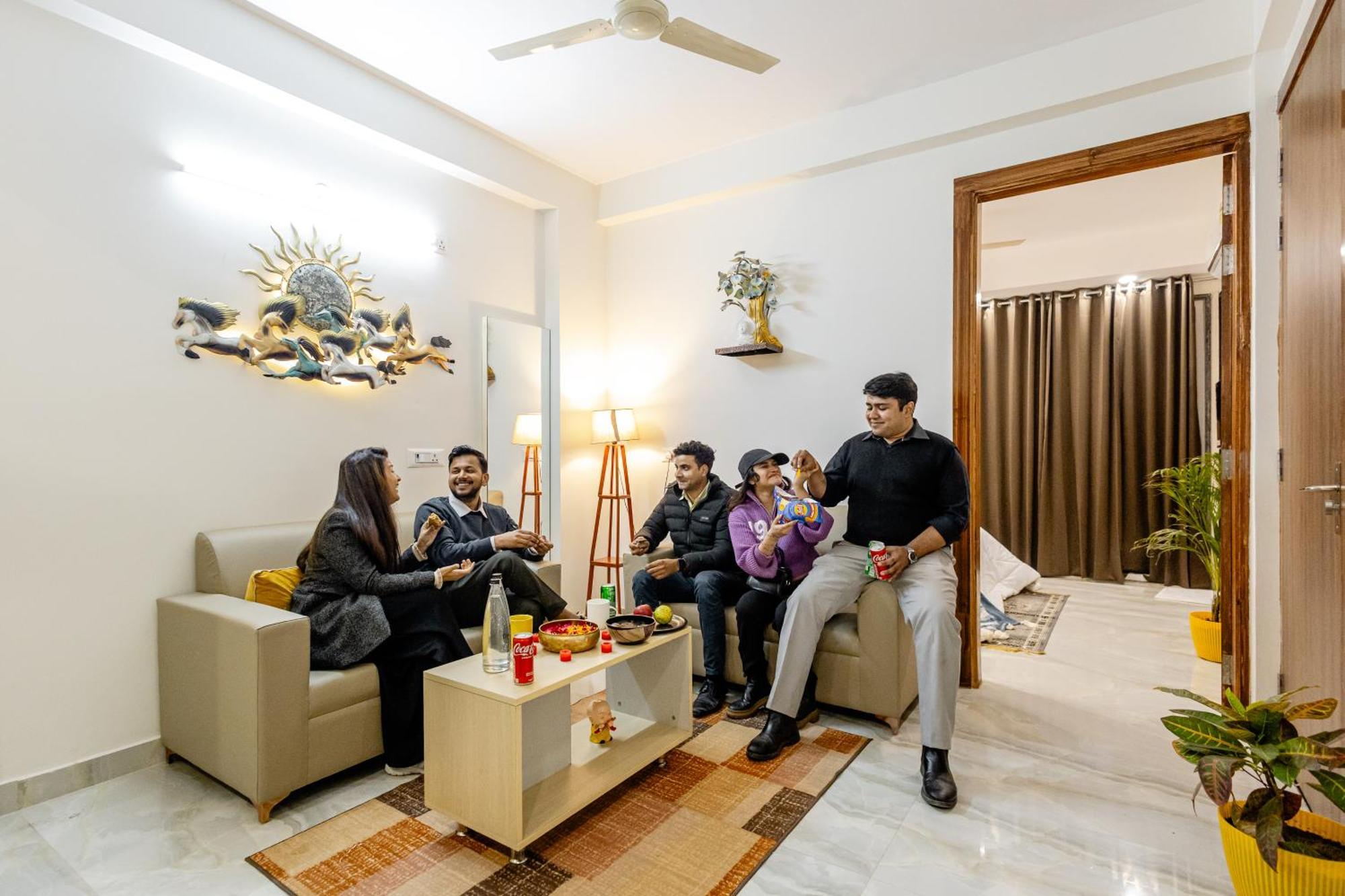 Lime Tree Service Apartment Golf Course Road, Gurgaon Exterior photo